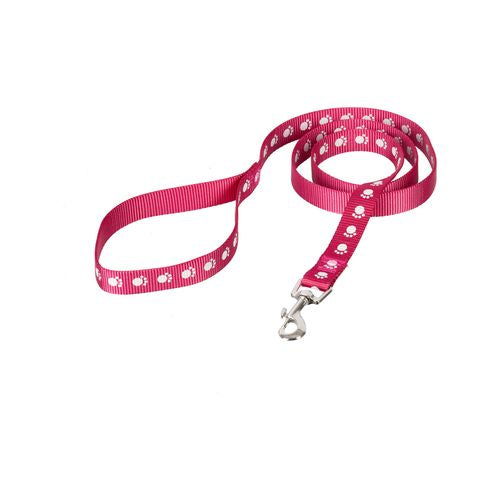 Happy Tails - 120cm Paw Print Dog Lead - petservo