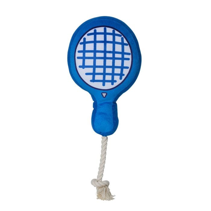 Happy Tails - Tennis Racket Plush Toy - Petservo