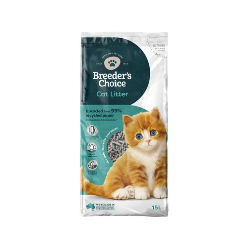 Breeders Choice - Cat Litter - 15L