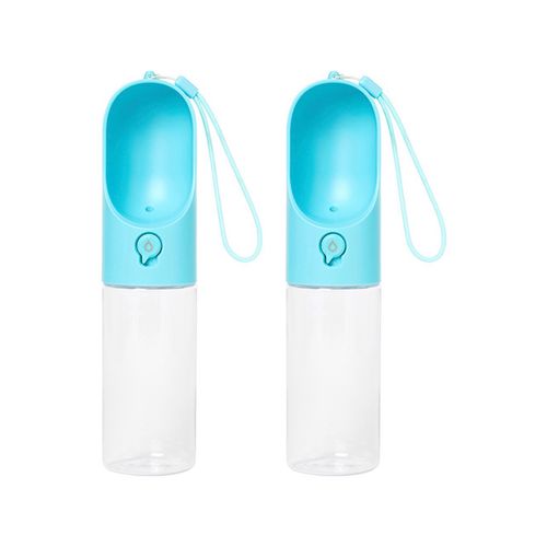 Petkit - 300ml Eversweet Travel One-touch Pet Bottle S300 - Blue - 2PK