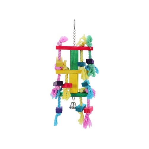 Paws and Claws - 30x12cm Rope Tassle Parrot Pet/Bird Toy - 2x