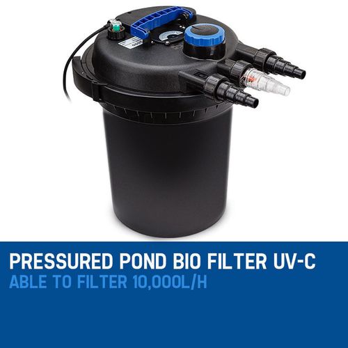 PROTEGE - Aquarium External Canister Filter Aqua Fish Tank Pond Water UV Light 10000 L/H