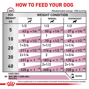 Royal Canin - Veterinary Diet Renal Adult Wet Dog Food 410g x 12 - Petservo