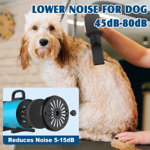 Advwin - 2000W Pet Hair Dryer LCD Display - Blue - petservo