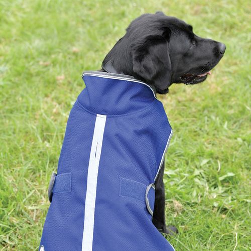 WeatherBeeta - ComFiTec Windbreaker Free Dog Coat 25cm - Dark Blue