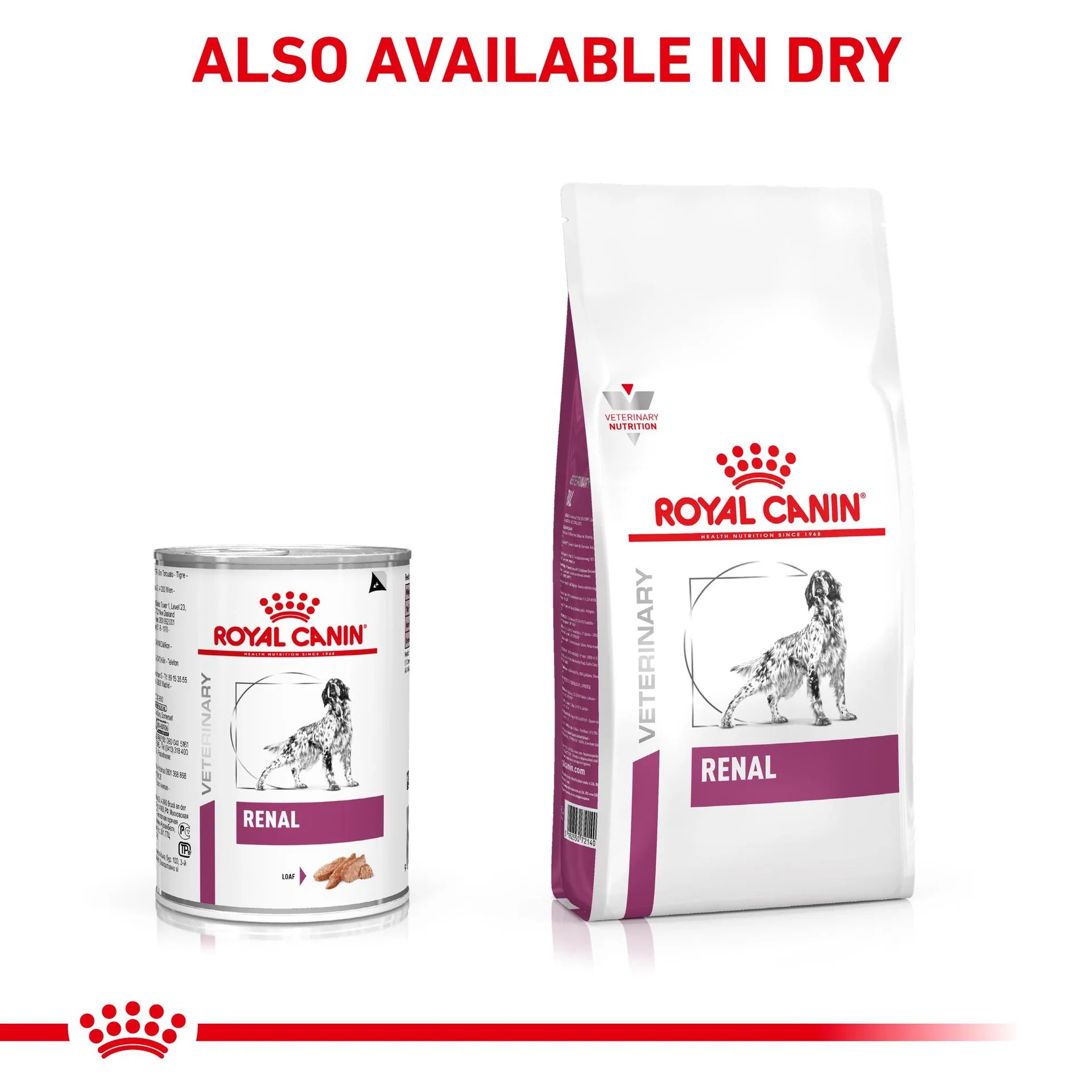 Royal Canin - Veterinary Diet Renal Adult Wet Dog Food 410g x 12 - Petservo