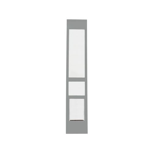 Hartman - 385 x 270mm Pet Door For Patio And Sliding Doors - Large - silver Grey