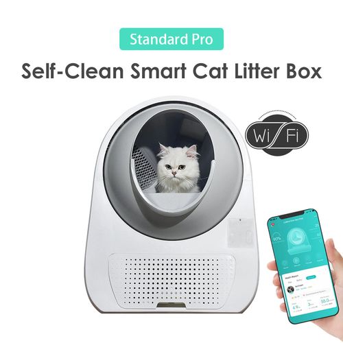 Catlink - Scooper Standard Pro Smart Litter Box - White