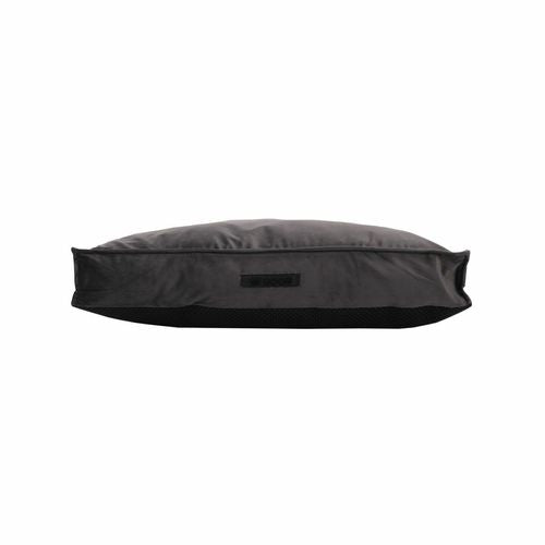 Wooff - Anthracite Velour Pet Bed Box - Medium