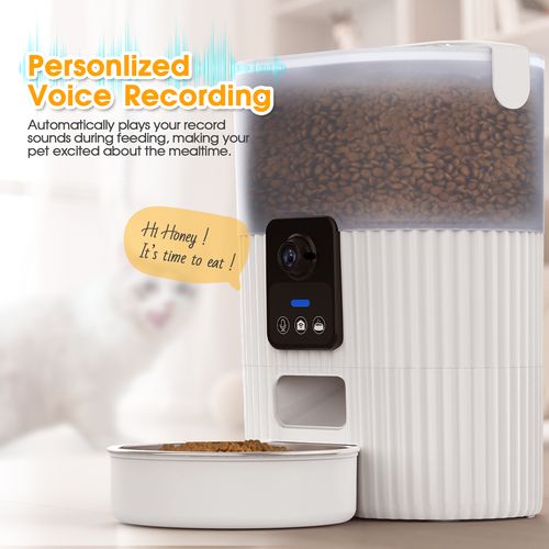 Advwin - 3L Automatic Pet Feeder WiFi & 1080P HD Camera - petservo