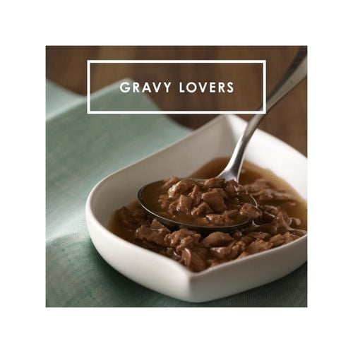 Fancy Feast - 85g Gravy Lovers Poultry and Beef Wet Cat Food - 24 Pack - petservo