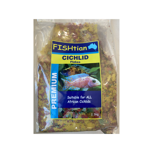 Fishtian - Cichlid Flakes Fish Food - 2.5kg