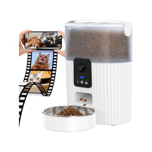 Advwin - 3L Automatic Pet Feeder WiFi & 1080P HD Camera - petservo