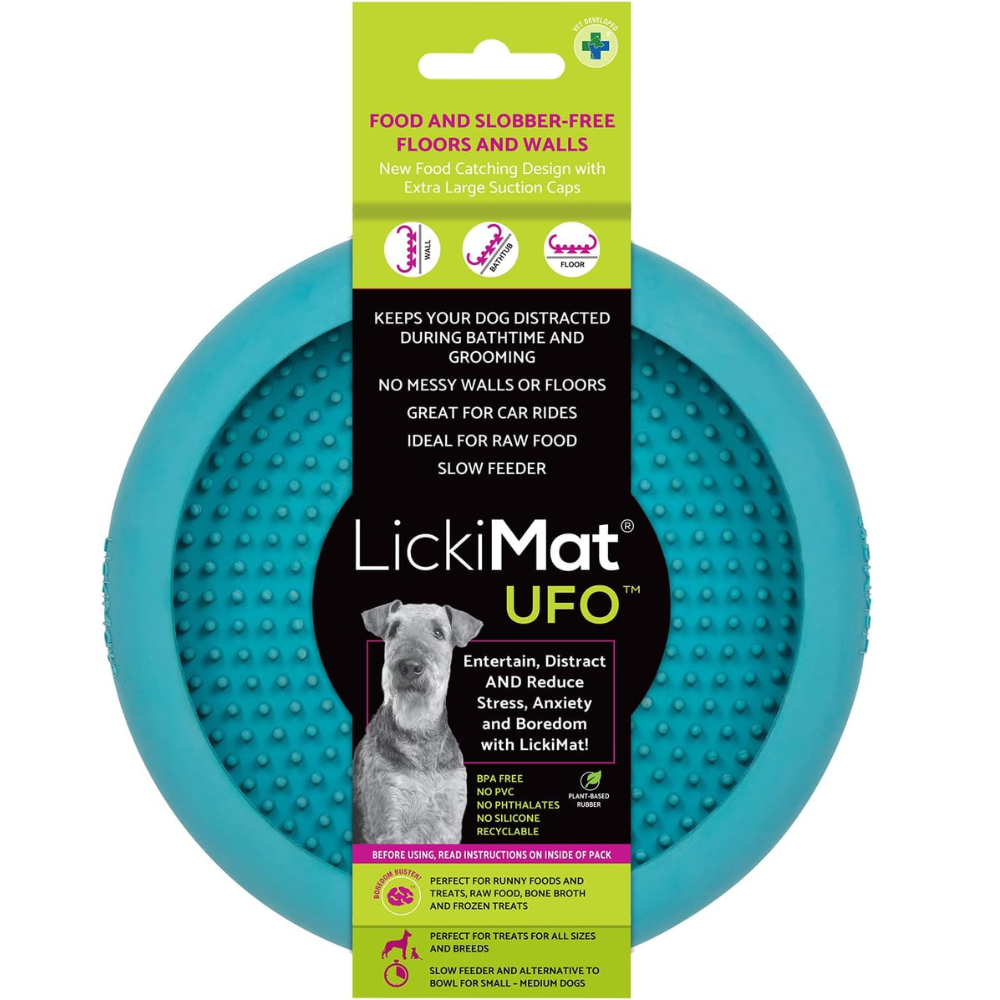 LickiMat  - UFO Turquiesh - petservo