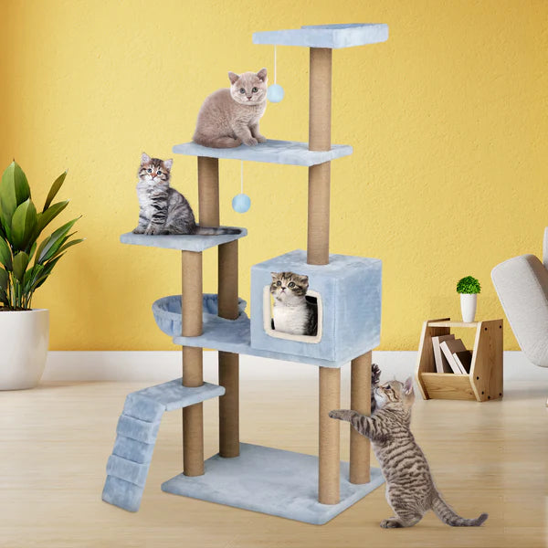 Advwin - 150cm Cat Tree Scratching Post Scratcher - petservo