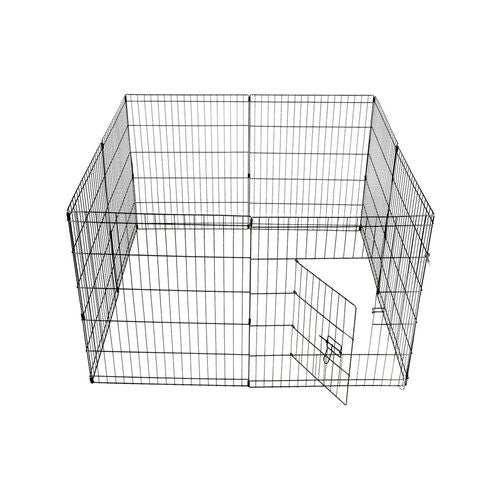 YES4PETS 30' Dog Playpen Exercise Puppy Fence with Cover - PetServo