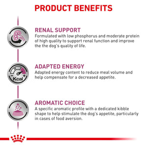 Royal Canin - Veterinary Diet Renal Select Adult Dry Dog Food 2kg - Petservo