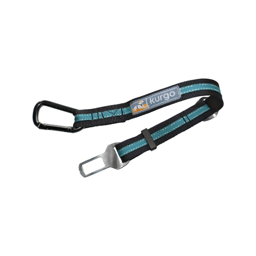 Kurgo Pets - Direct To Seatbelt Tether Dog Travel - Blue