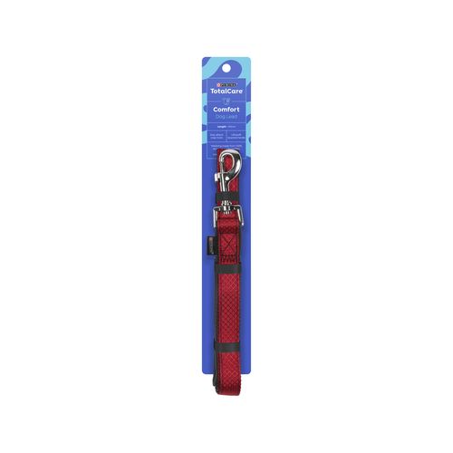 Purina Total Care 120cm Red Comfort Dog Lead