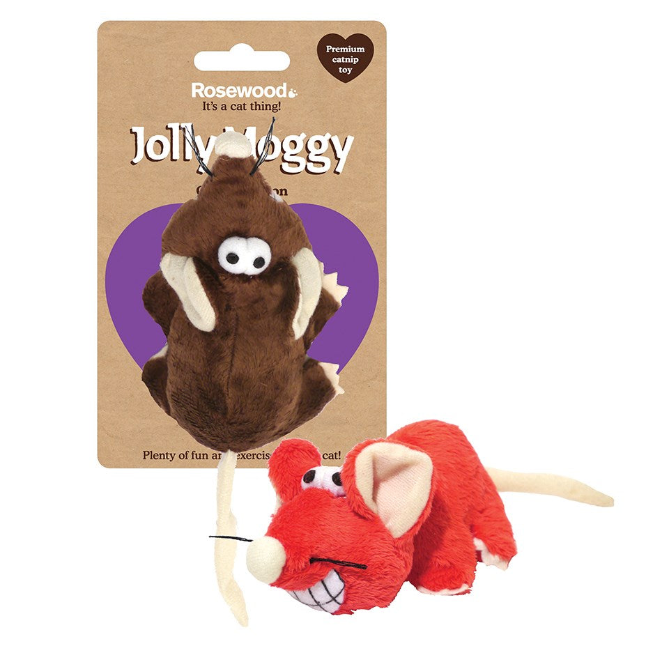 Rosewood - Jolly Moggy Cheeky 5 Inch Mice - Petservo