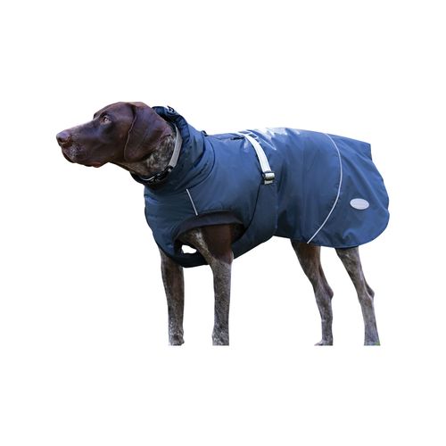 WeatherBeeta - Explorer Dog Coat 25CM - Navy Blue - Medium