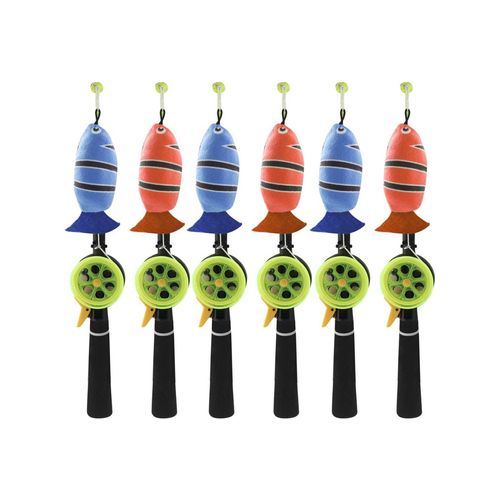 Paws and Claws - 35cm Go Fish Rod Cat Toy - Assorted - 3PK