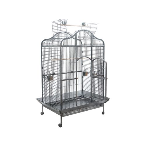 YES4PETS - XL Bird Cage Pet Parrot Aviary with Perch & Feeder