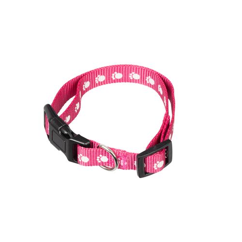 Happy Tails - Small Paw Print Dog Collar