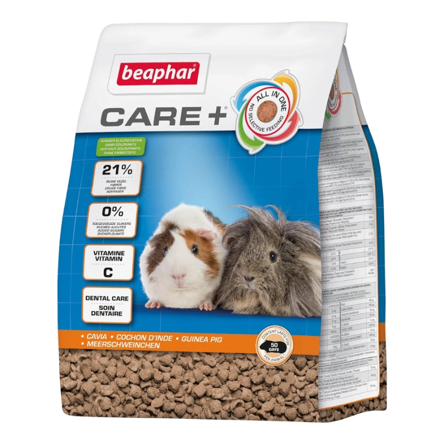 Beaphar - CARE+ extruded Guinea Pig food 1.25kg - Petservo