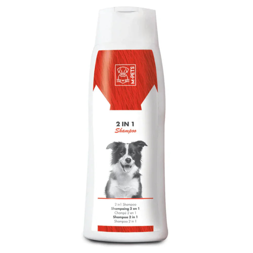 M-PETS - 2 in 1 Shampoo & Conditioner - 250 ml