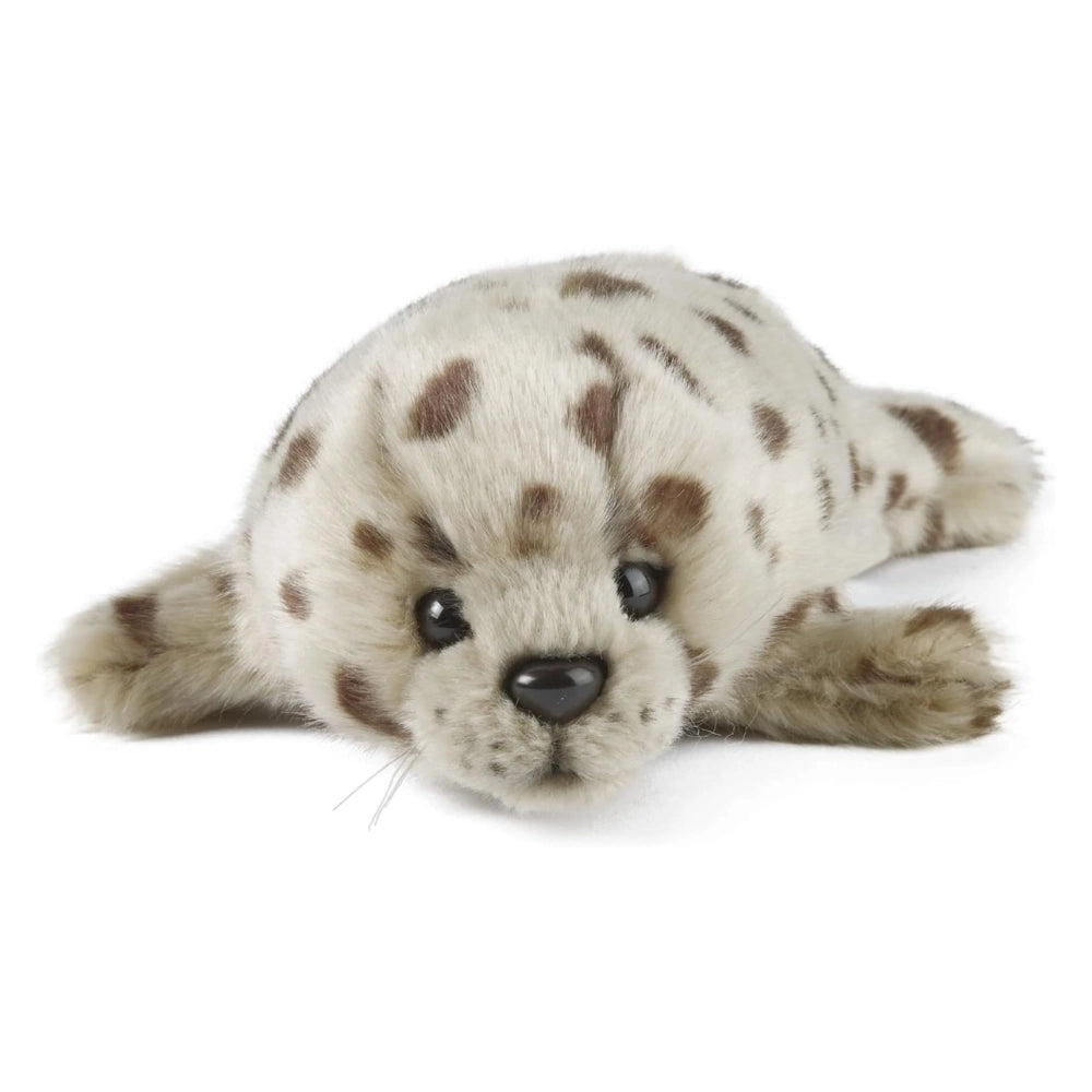 Living Nature - Soft Toy Plush Wildlife Animal, Common Seal Pup (22cm)