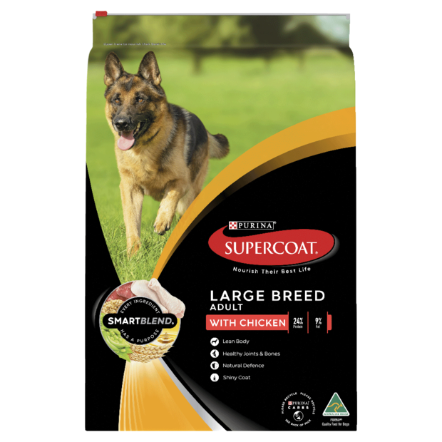 Supercoat - Active Chicken With Beef Large Breed Dog Food - 7kg