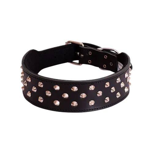 Beau Pets Australia - 60cm Staffy/Bull Terrier Pet Collar Stud - Black