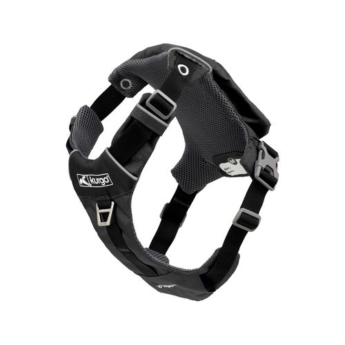 Kurgo - Black Stash N Dash Harness - Large