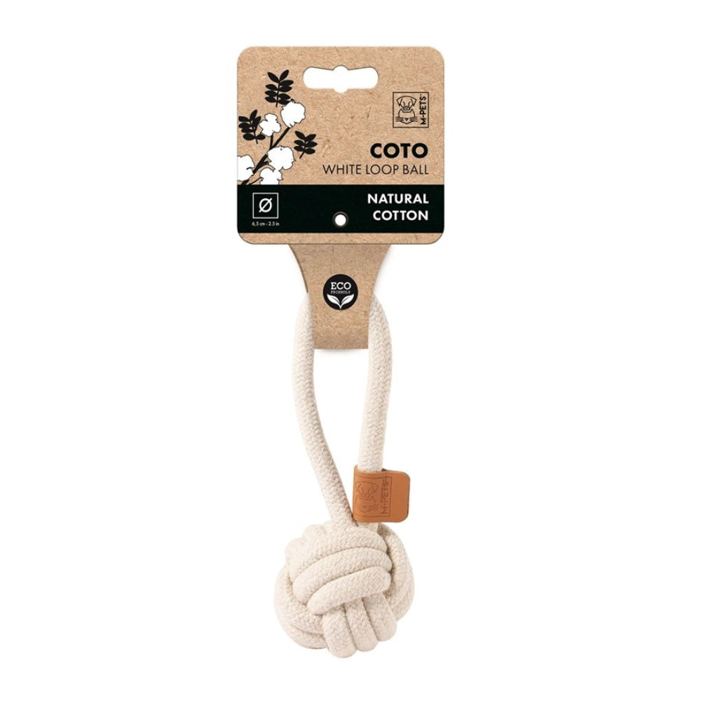 M-PETS - COTO Loop Ball Dog Toy - petservo 