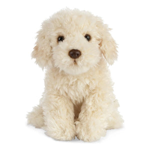 Living Nature - Soft Toy Plush Pet Animal, Labradoodle Dog - Pet Servo