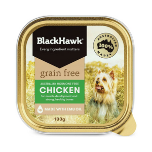 Black Hawk - Grain Free Can Chicken - 100g - Petservo