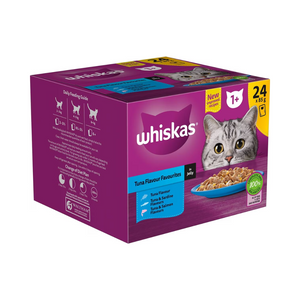 Whiskas - Tuna Flavour Favourites In Jelly 85g X24 Pack - Petservo