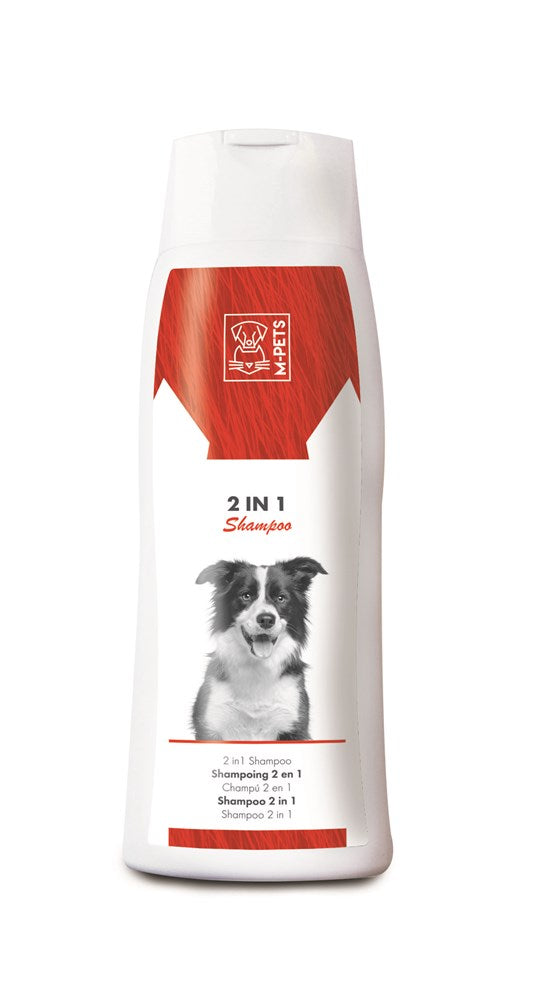 M-PETS - 2 in 1 Shampoo & Conditioner - 250 ml