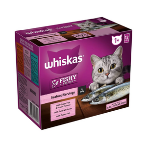 Whiskas - Oh So Fishy 1+ Years Wet Cat Food Seafood 85g X12 - Petservo