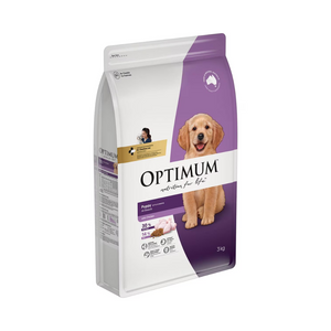 Optimum - Puppy All Breed Dry Dog Food With Chicken 3kg - Petservo