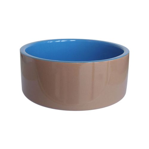 KG Superstore - Deluxe Ceramic Pet Bowl - Blue 17cm