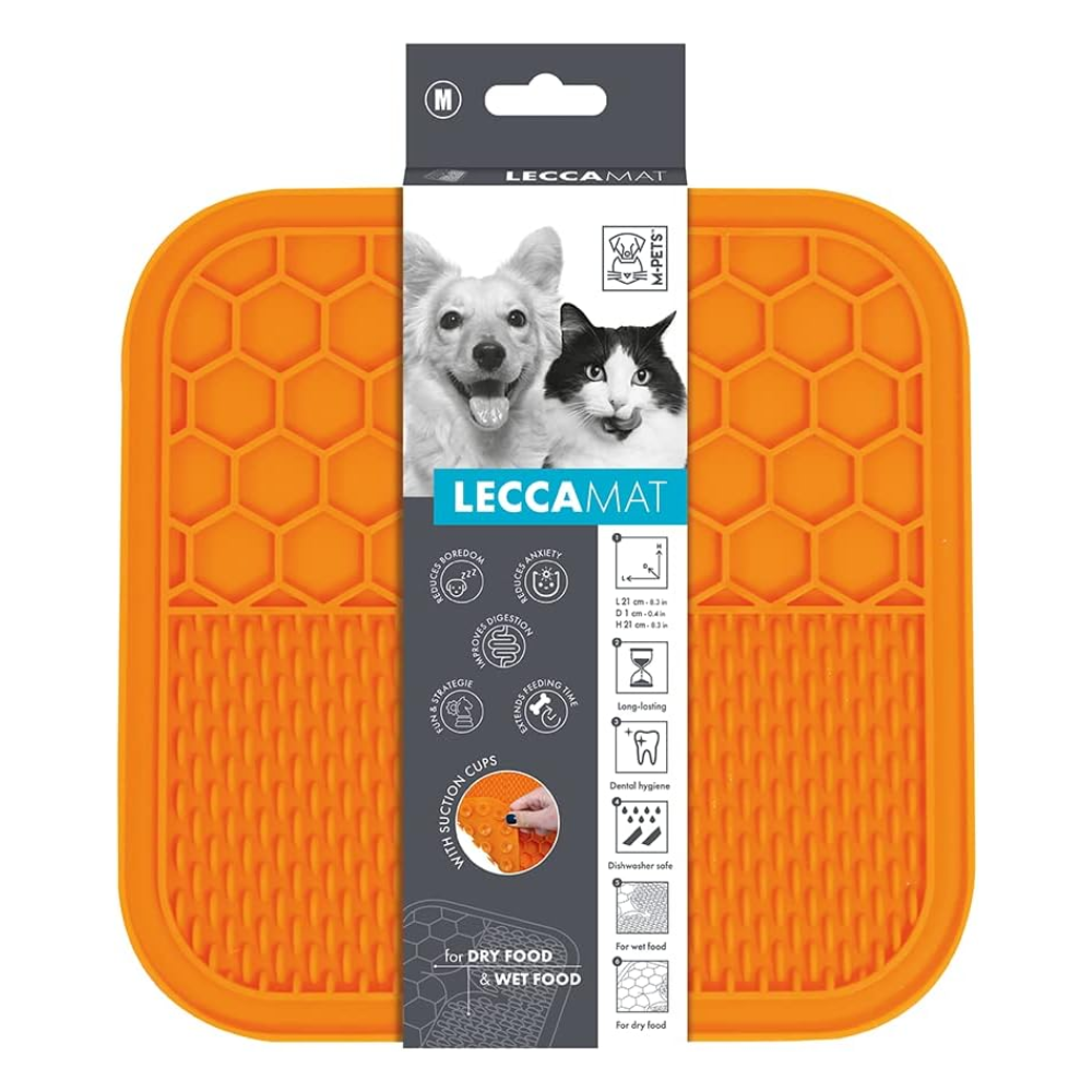 M-PETS - LECCA Mat Orange - petservo