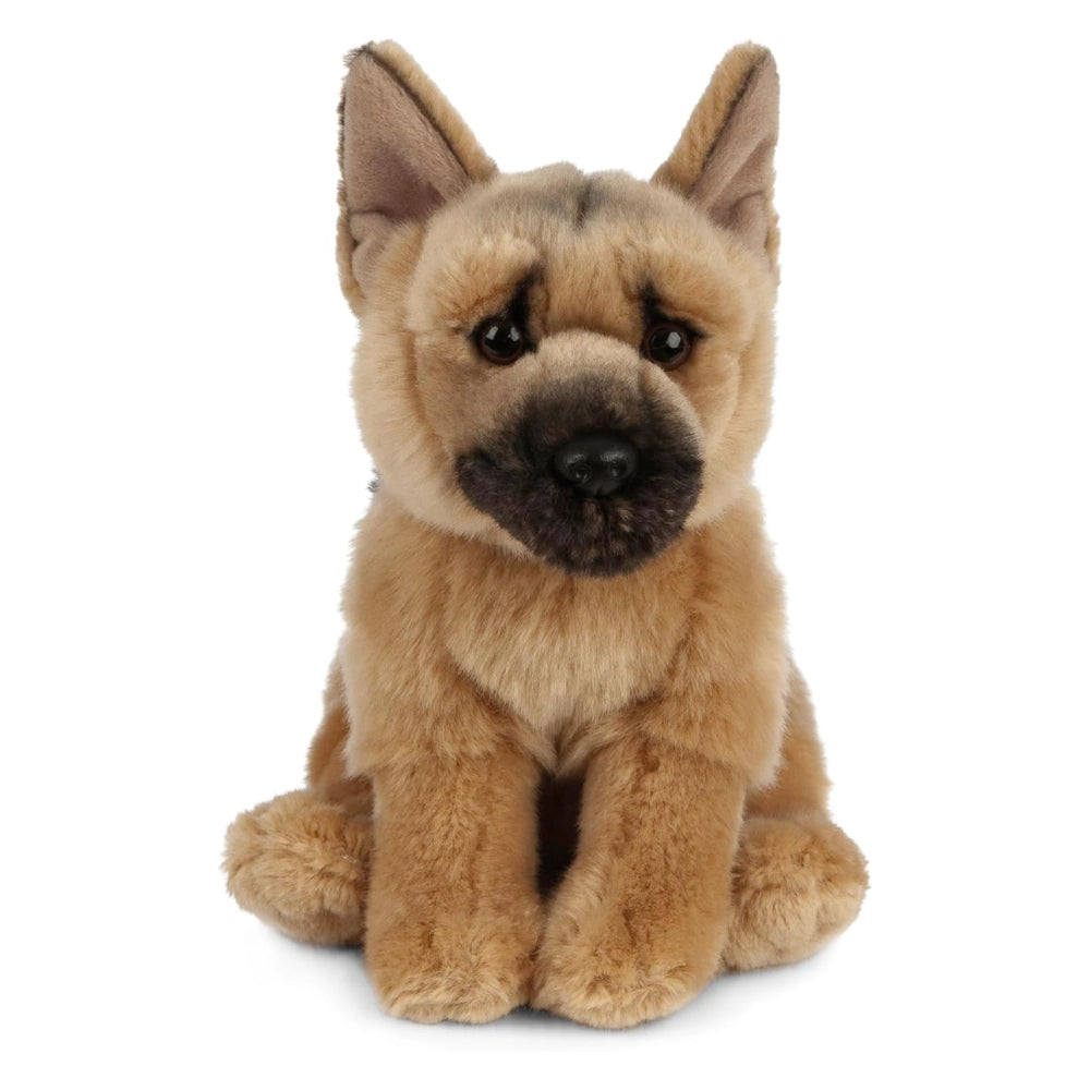 Living Nature - Soft Toy Plush Pet Animal, German Shepherd Dog (20cm)