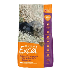 Burgess - Excel Guinea Pig Pellets with Blackcurrant and Oregano 1.5kg - Petservo