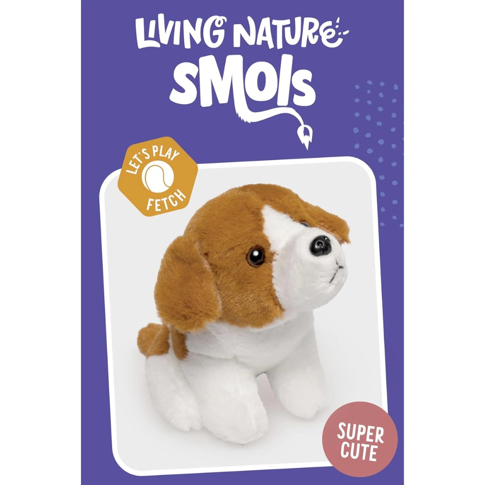 Living Nature - SMOLS 15cm Puppy 0m+ Soft Animal Stuffed Plush Toy