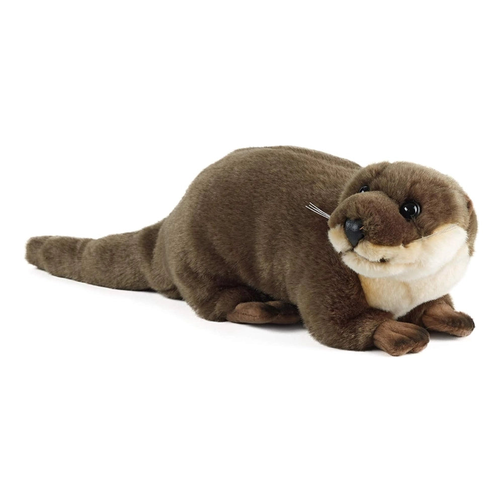 Living Nature - Soft Toy Plush Woodland Animal, Large Otter (67cm)