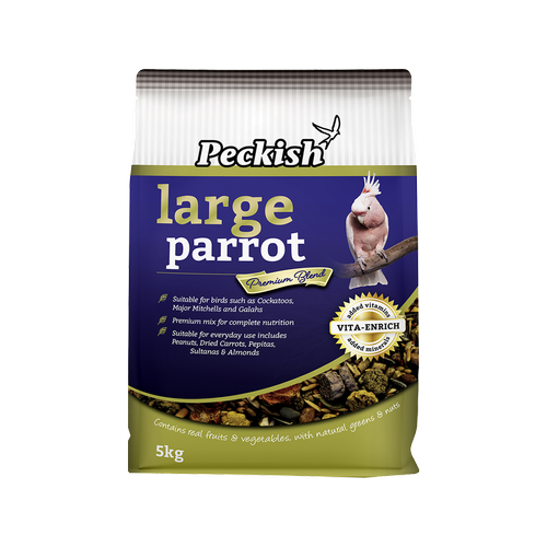 Peckish - Parrot Premium Blend - 5kg Large