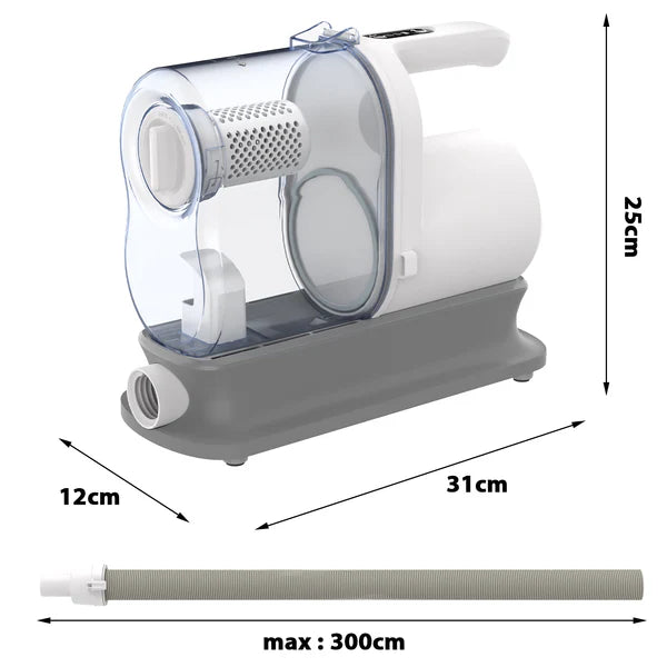 Advwin - Pet Grooming Vacuum Kit 5in1 Pet Hair Dryer - petservo