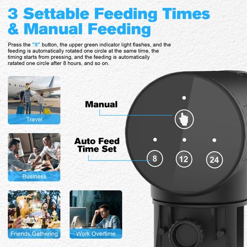 Advwin - Automatic Fish Feeder Timer USB Rechargeable